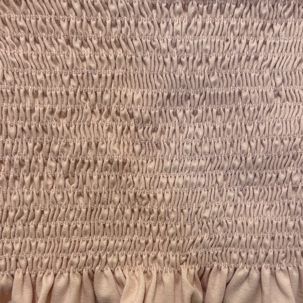 Smocked Ruffle Tube Top - Picture 2 of 4